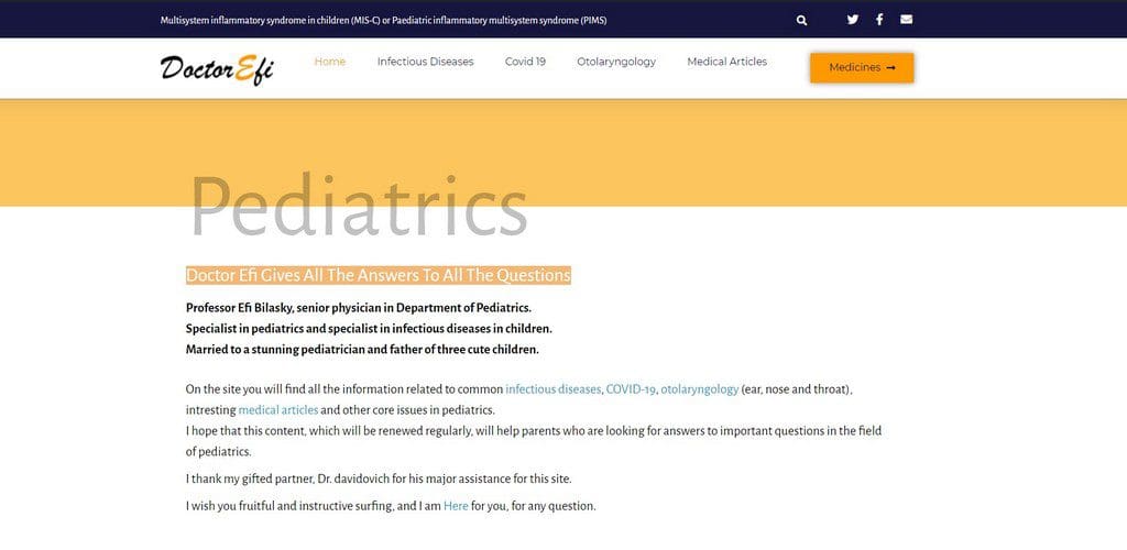 Dr Efi - Pediatrics